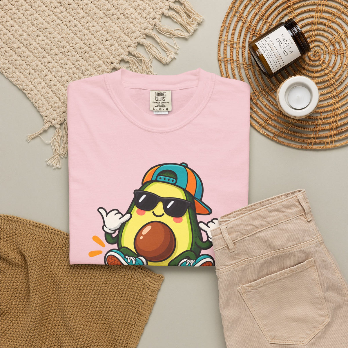 Good Things Ahead Avocado Graphic T-Shirt | Festora Everyday