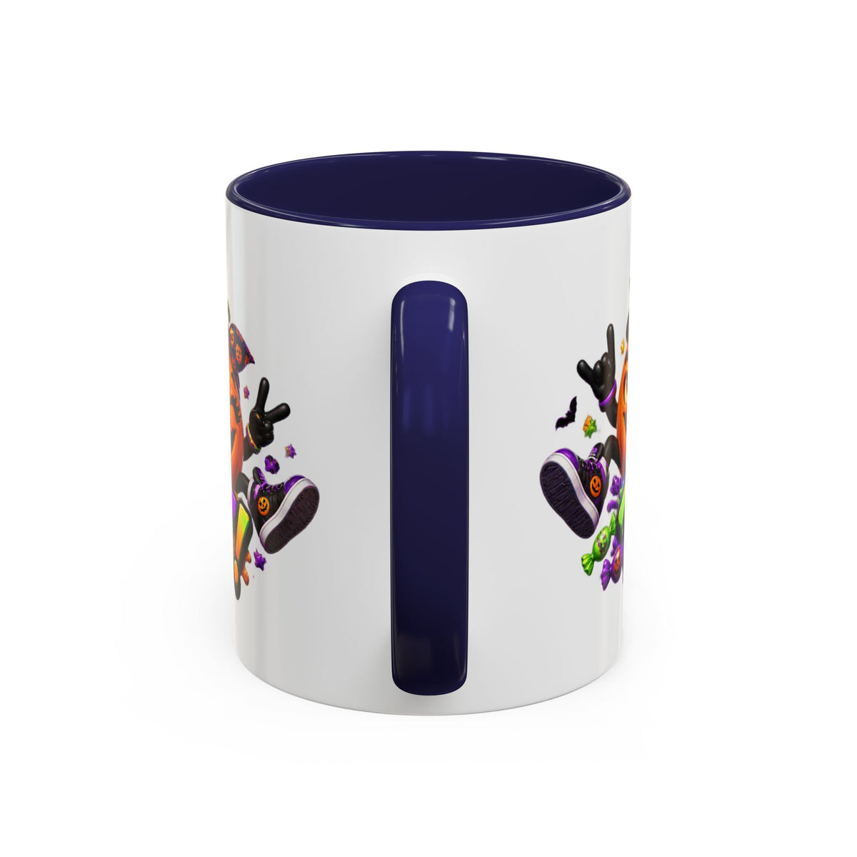Too Lit to Quit Halloween Pumpkin Party White Mug