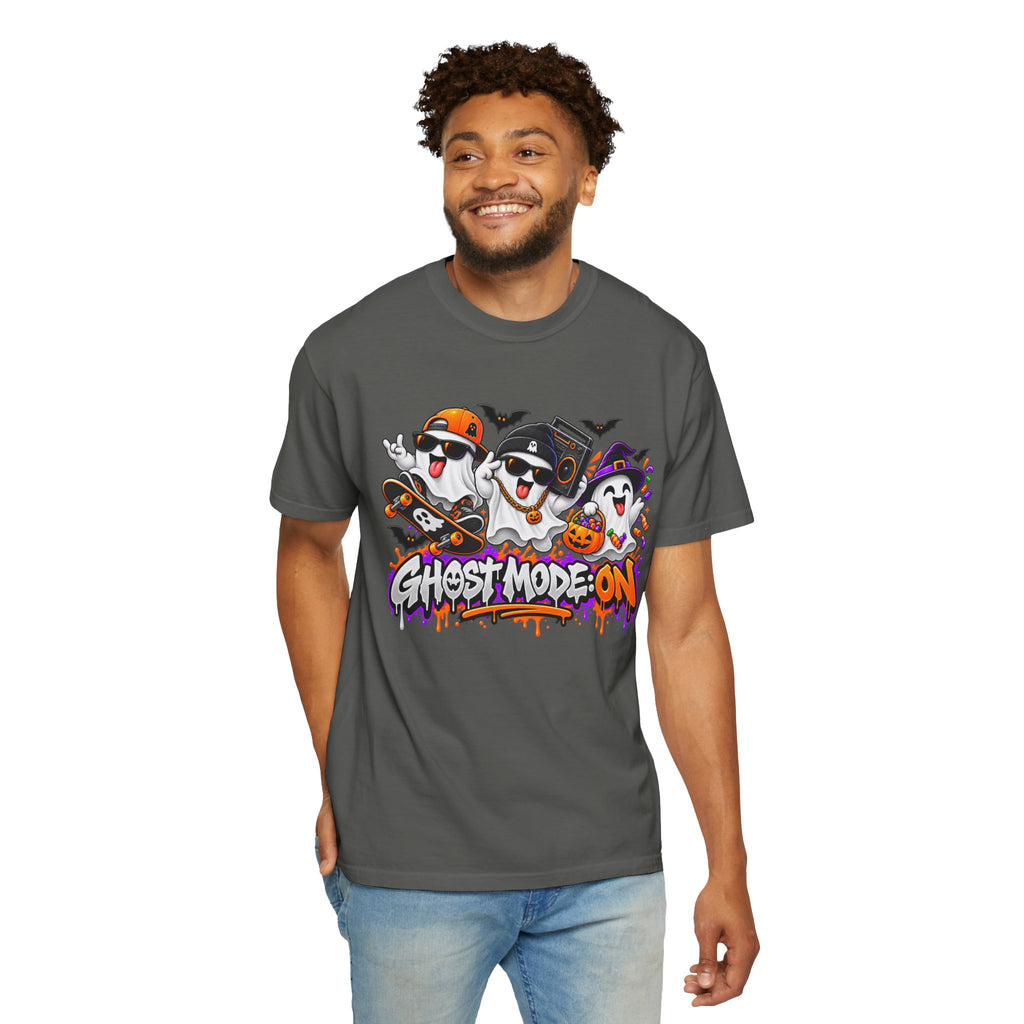 Ghost Mode: ON – Halloween Ghosts Graphic T-Shirt