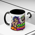 Graveyard Shift Fuel Coffee Zombies Halloween White Mug