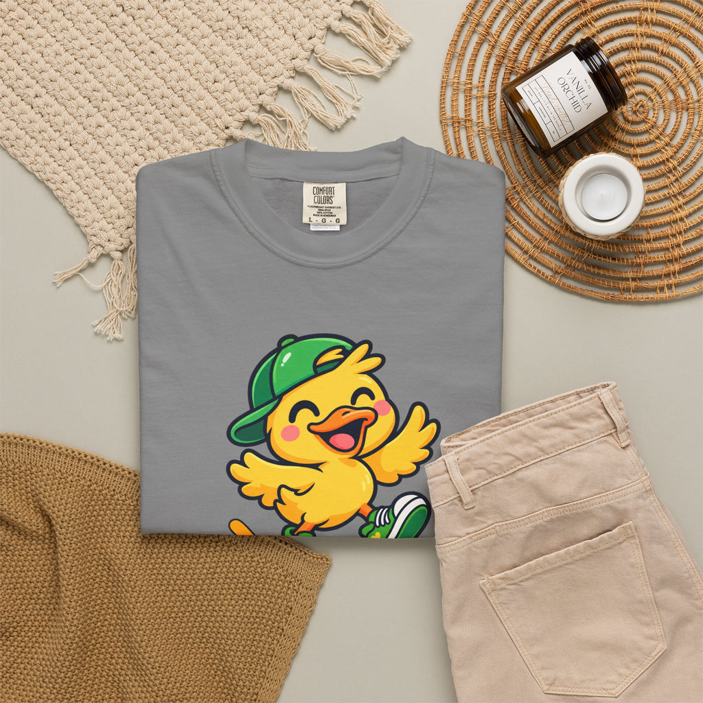 Just Ducky! – Cute Happy Duck Graphic T-Shirt
