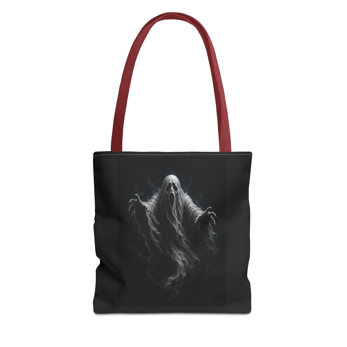 Ghostly Spirit Tote Bag — Spooky Halloween All-Over Print