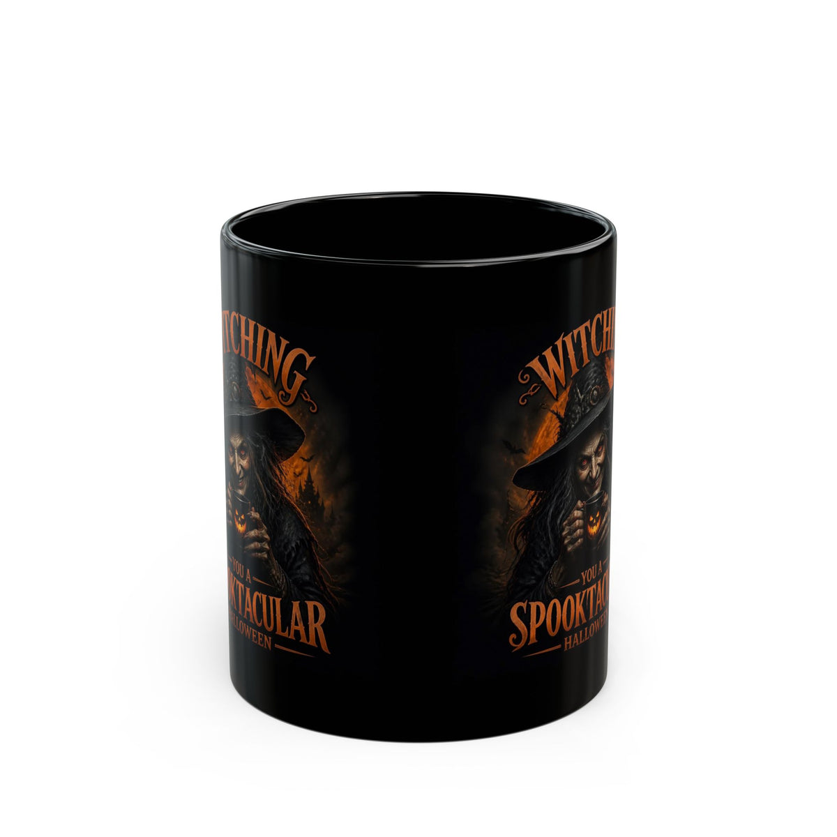 Spooktacular Witch Black Mug (11oz & 15oz)