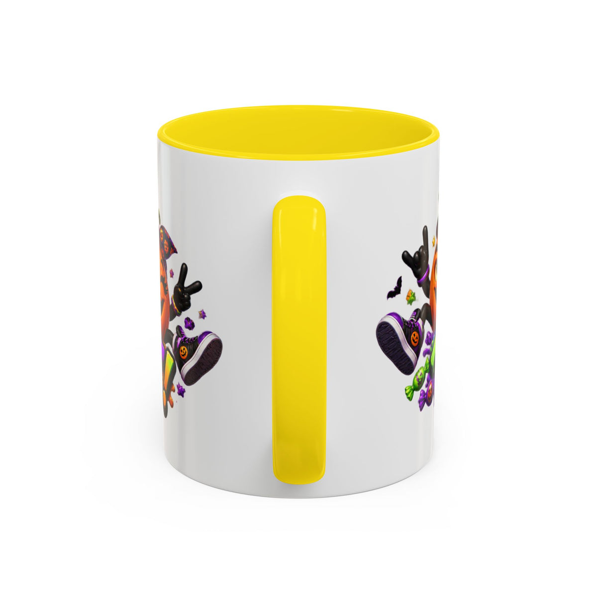 Too Lit to Quit Halloween Pumpkin Party White Mug