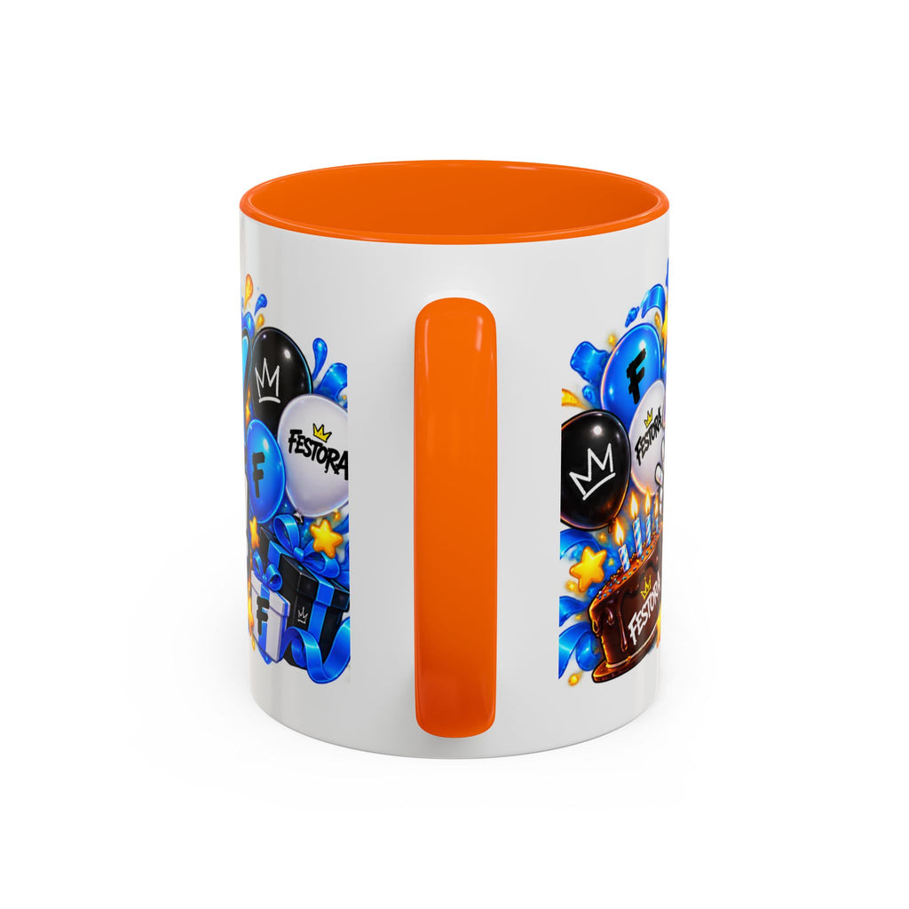 Festora Bot Birthday Mug – Birthday Mode Activated Robot Coffee Cup