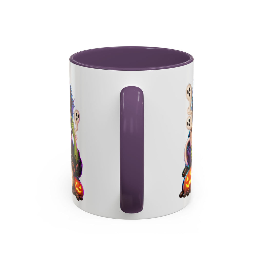 Graveyard Shift Fuel Coffee Zombies Halloween White Mug