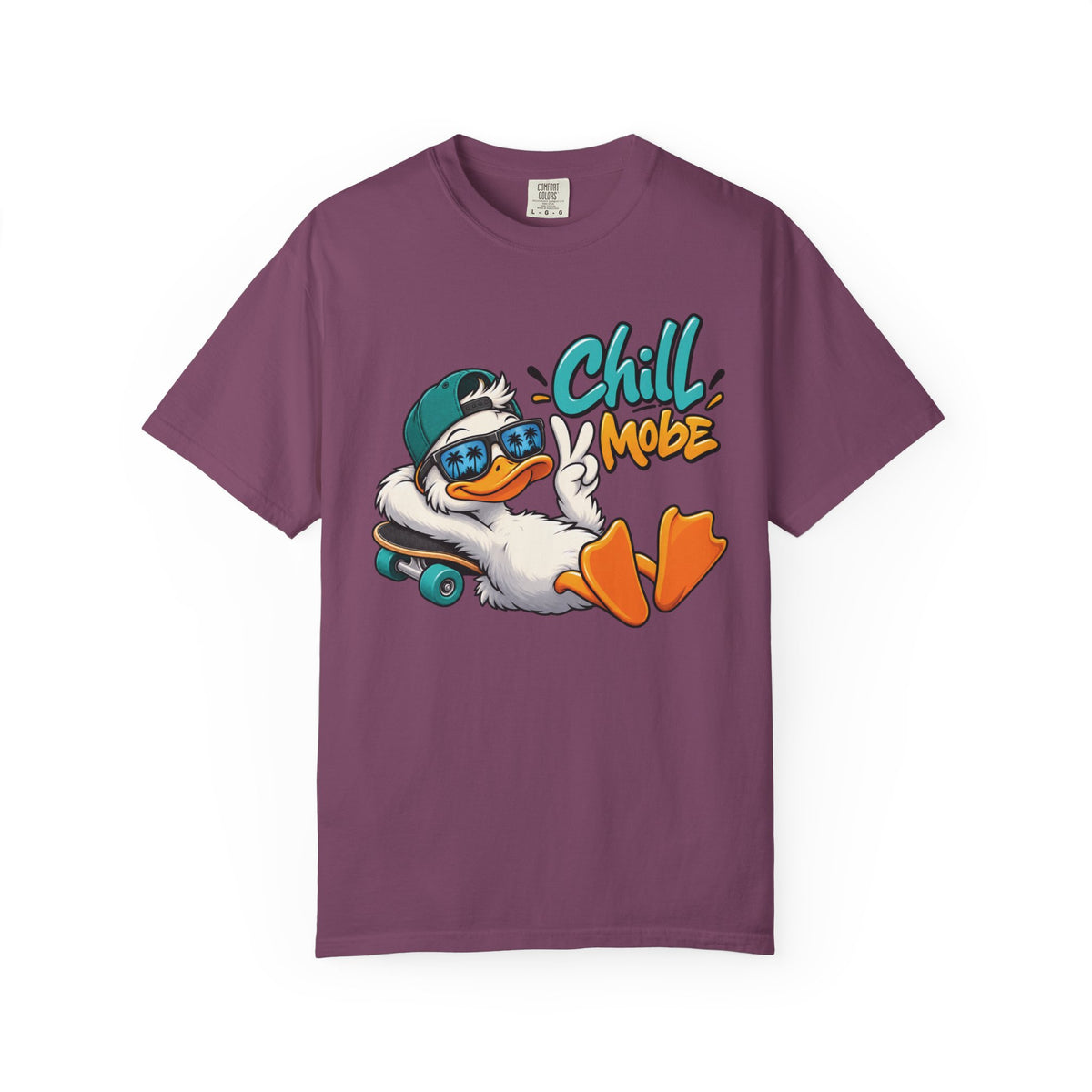 Chill Mode Duck Graphic T-Shirt | Festora Everyday