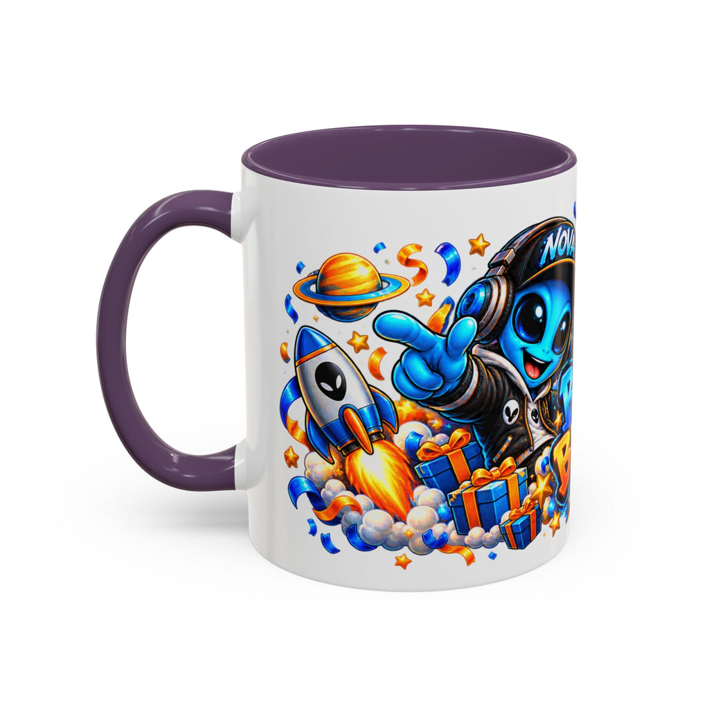 Festora Alien Birthday Mug – Birthday Blast Off Coffee Cup