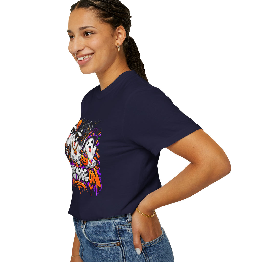 Ghost Mode: ON – Halloween Ghosts Graphic T-Shirt