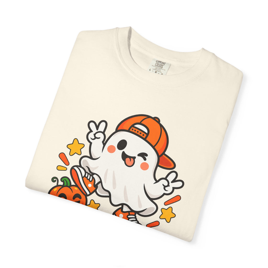 Just Boo It Halloween T-Shirt | Cute Skater Ghost Graphic Tee
