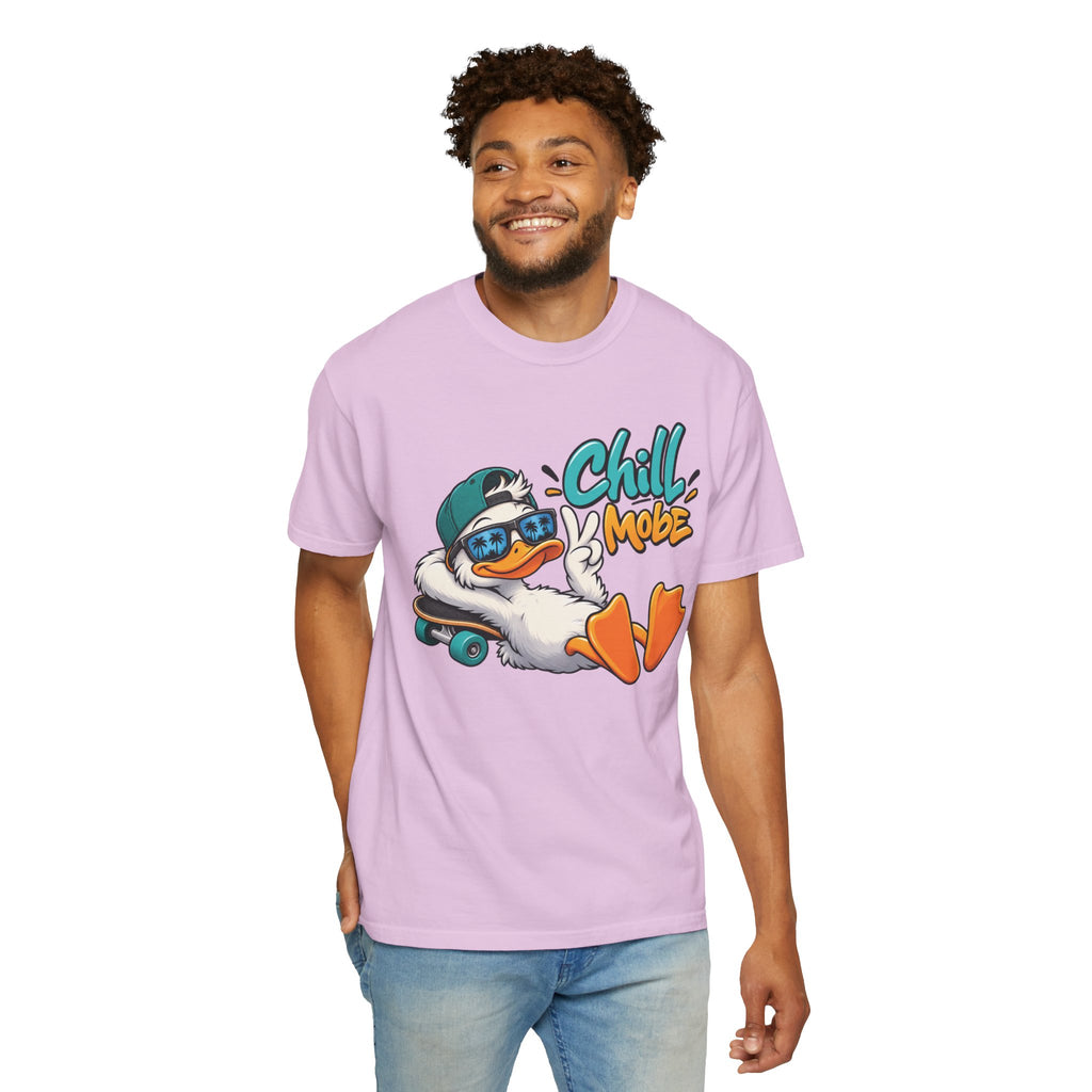 Chill Mode Duck Graphic T-Shirt | Festora Everyday