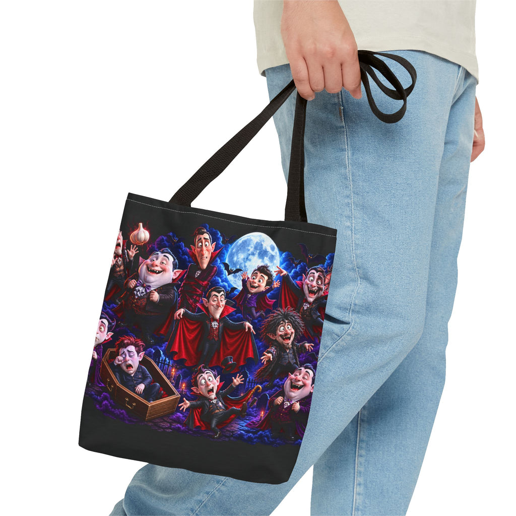 Vampire Night All-Over Print Tote Bag