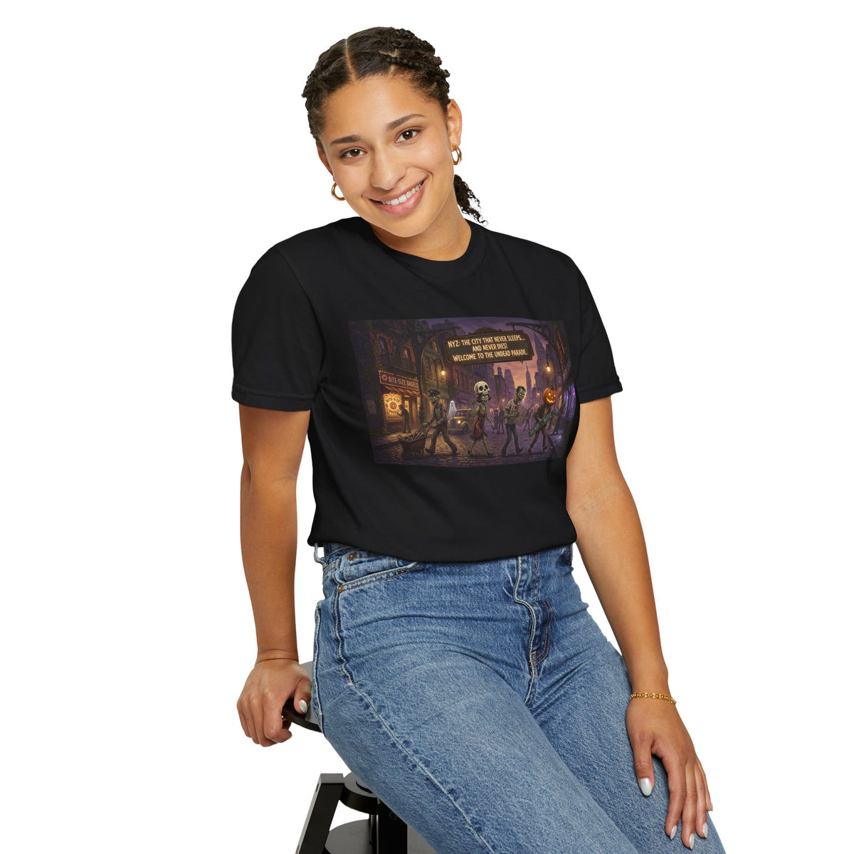 Halloween Monster Band T-Shirt — "We Want Candy" Retro Horror Graphic Tee