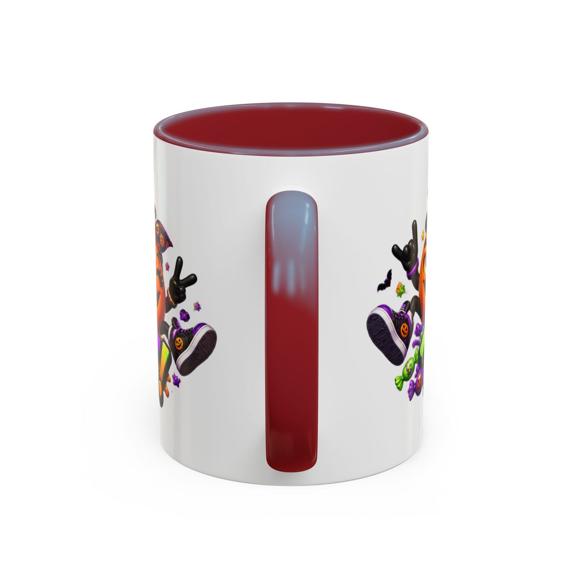 Too Lit to Quit Halloween Pumpkin Party White Mug