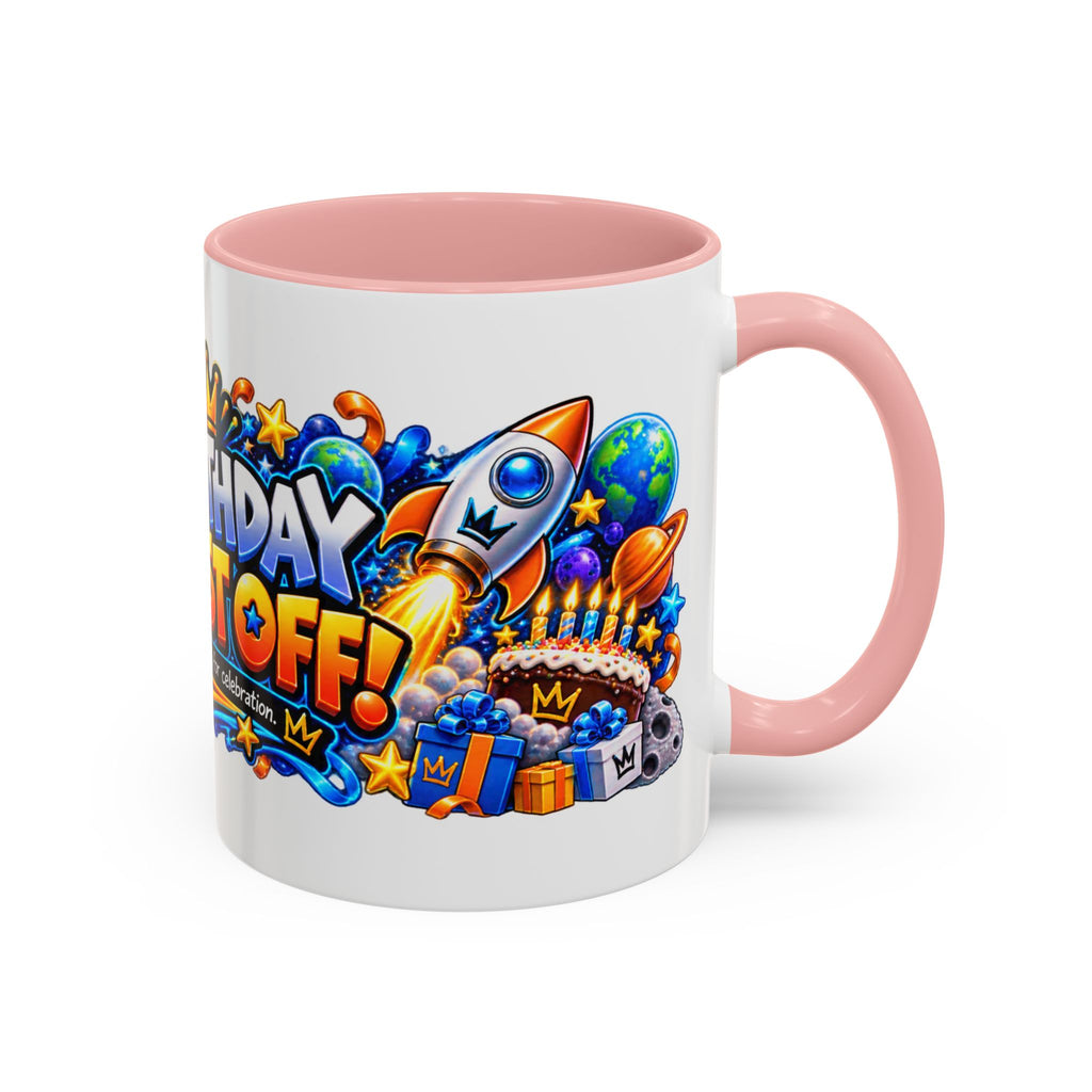 Festora Alien Birthday Mug – Birthday Blast Off Coffee Cup