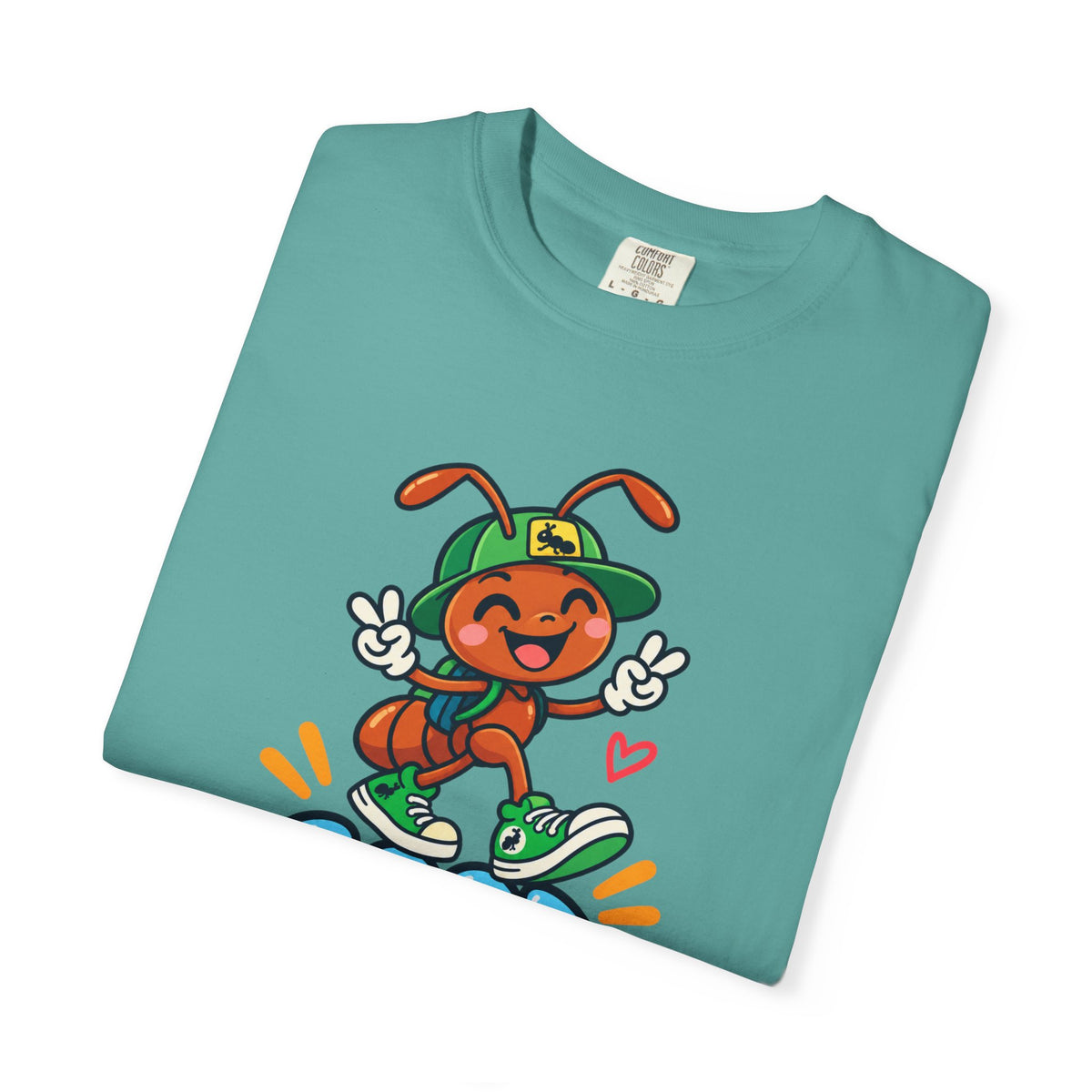 Good Vibes – Happy Ant Graphic T-Shirt