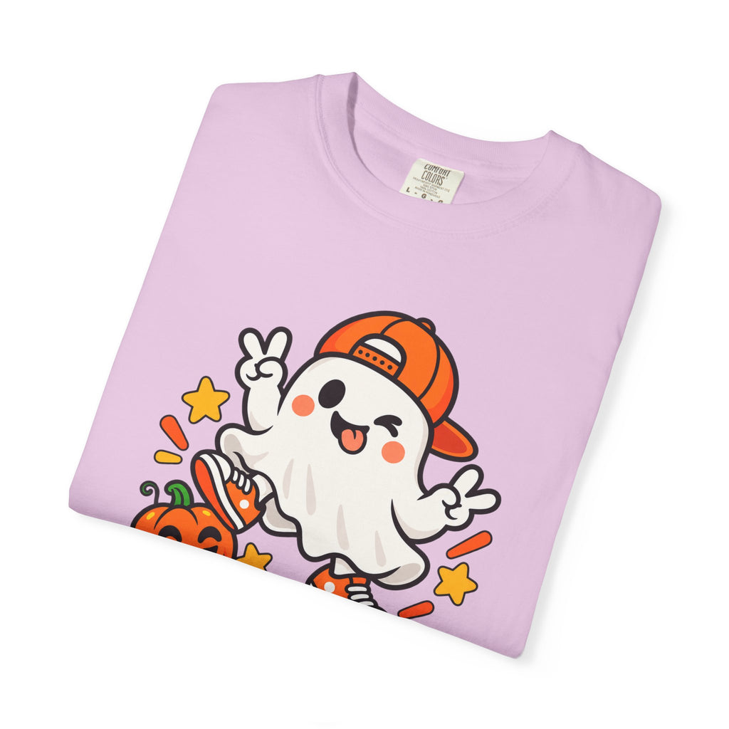Just Boo It Halloween T-Shirt | Cute Skater Ghost Graphic Tee