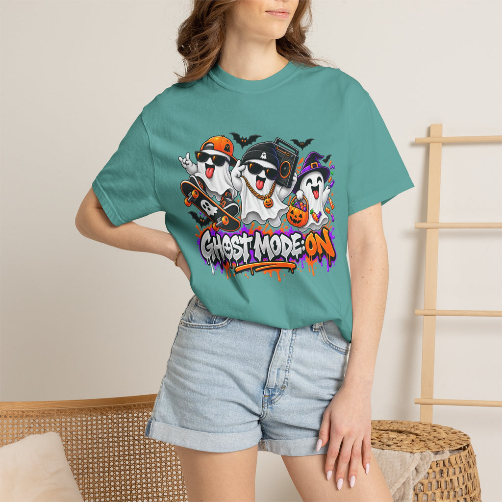 Ghost Mode: ON – Halloween Ghosts Graphic T-Shirt