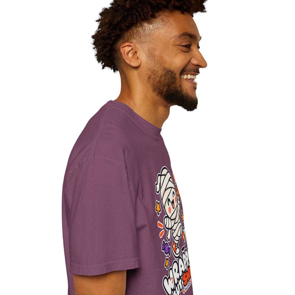 Wrapped but Sweet Halloween T-Shirt | Cute Mummy Graphic Tee