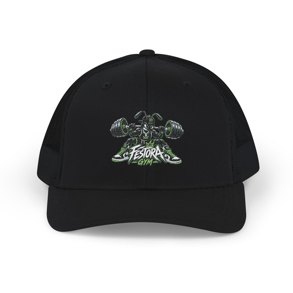 Festora Gym Ant Trucker Cap – Embroidered Streetwear Hat