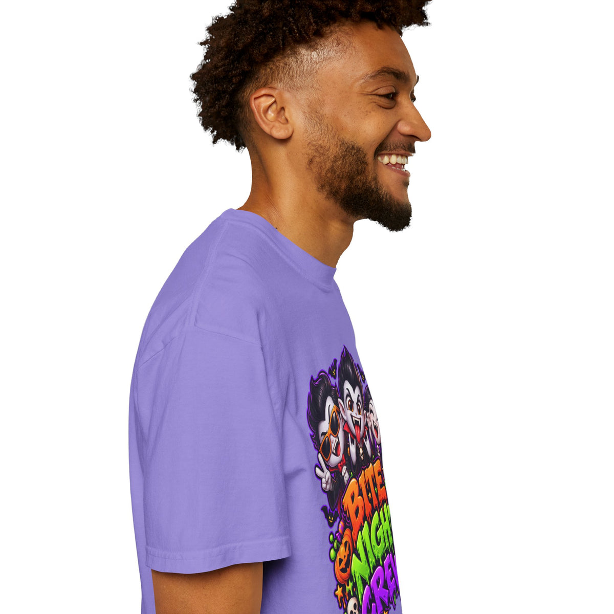 Bite Night Crew Halloween T-Shirt – Funny Vampire Graphic Tee