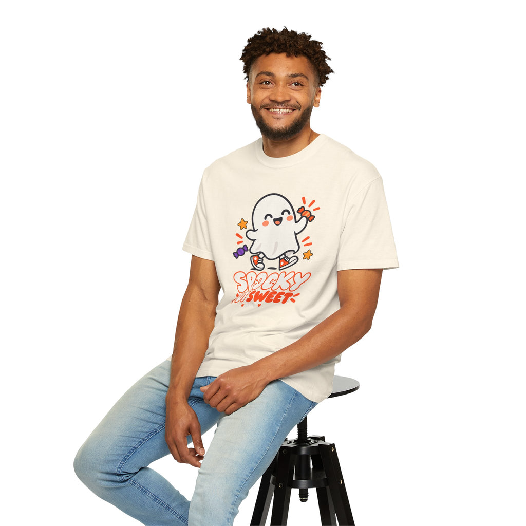 Spooky but Sweet Ghost T-Shirt | Cute Halloween Graphic Tee