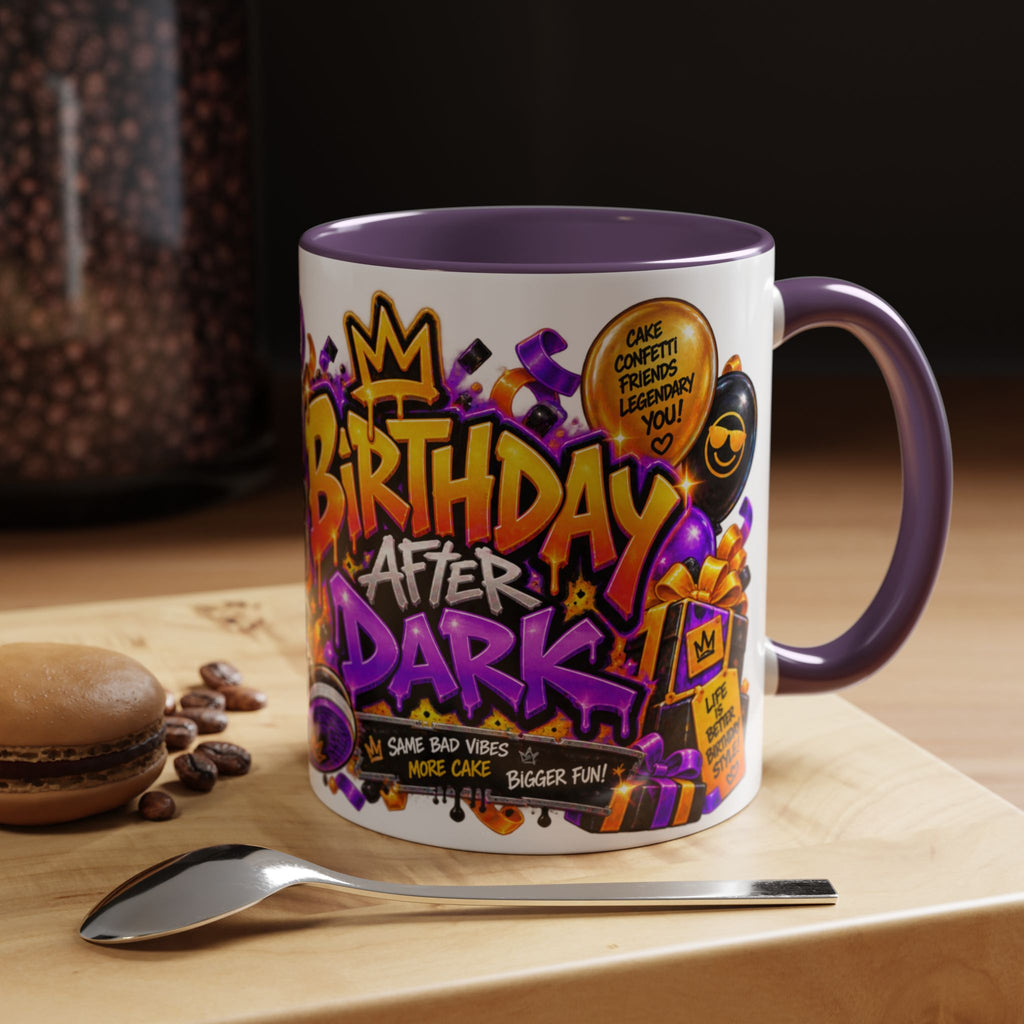 Festora Raccoon Birthday Mug – Birthday After Dark Coffee Cup