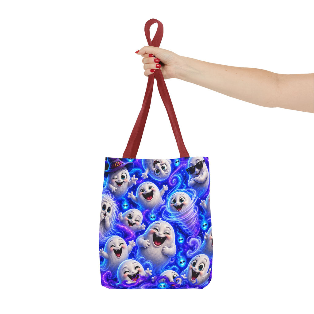 Ghost Friends Tote Bag — Cute Halloween Spirits All-Over Print