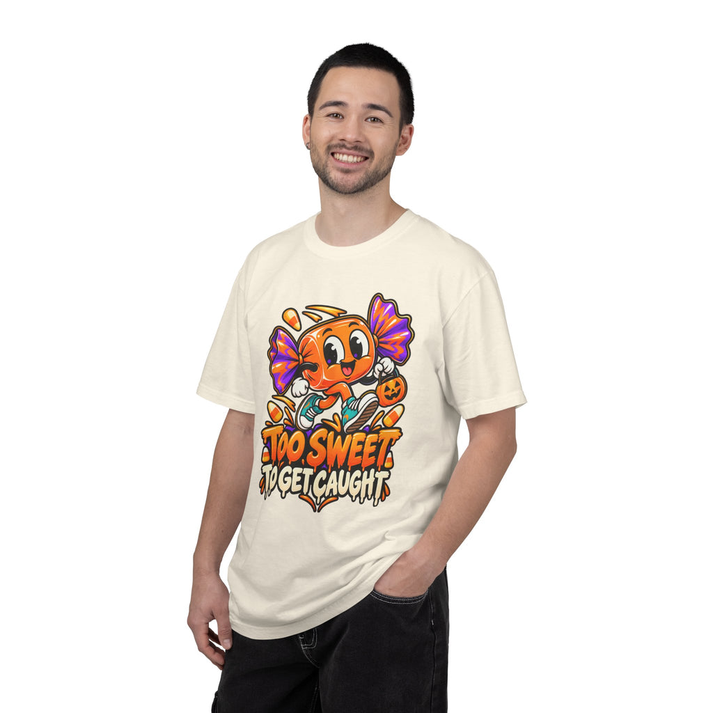 Too Sweet to Get Caught – Cute Halloween Candy T-Shirt