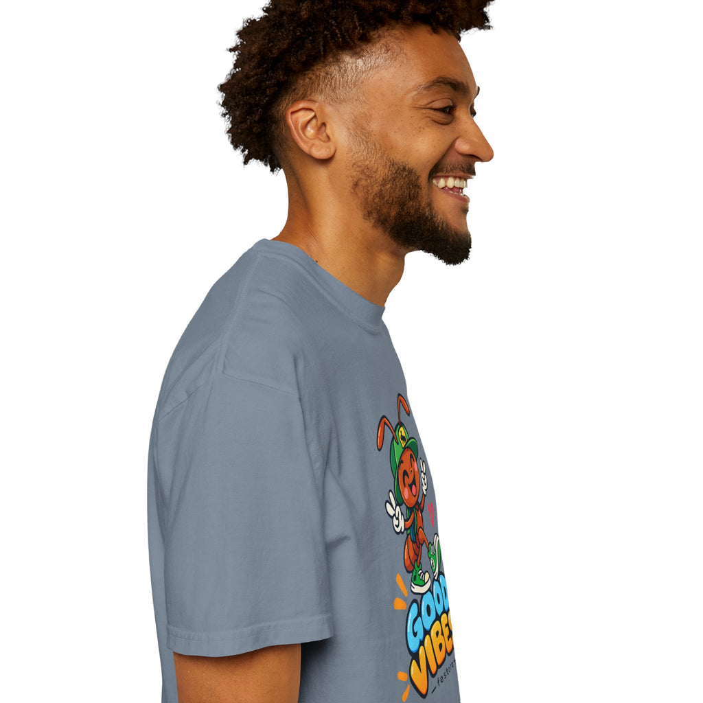 Good Vibes – Happy Ant Graphic T-Shirt