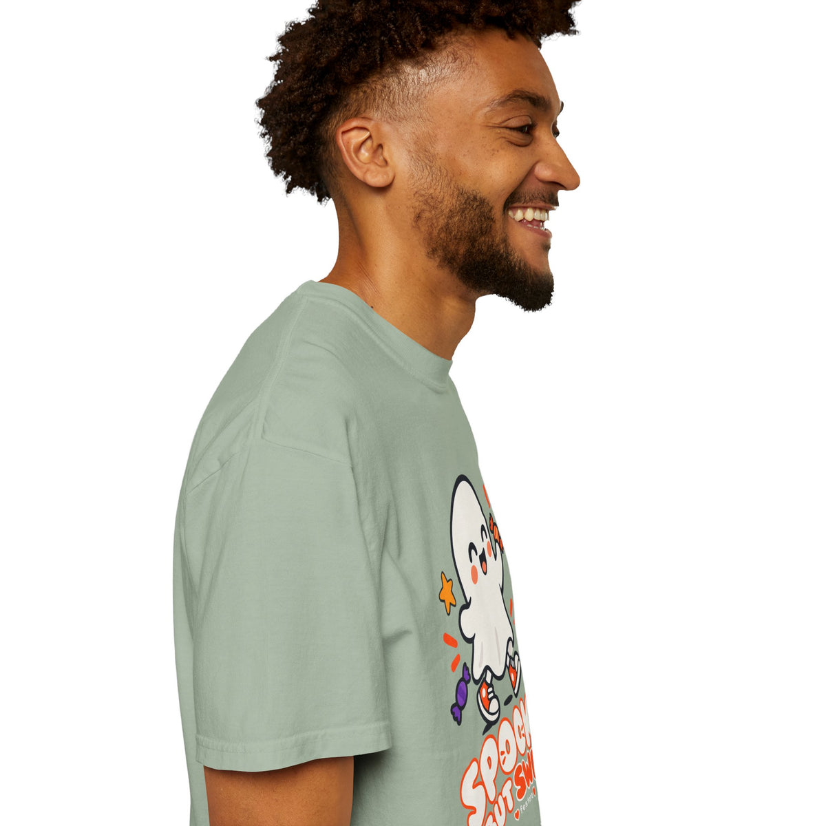 Spooky but Sweet Ghost T-Shirt | Cute Halloween Graphic Tee