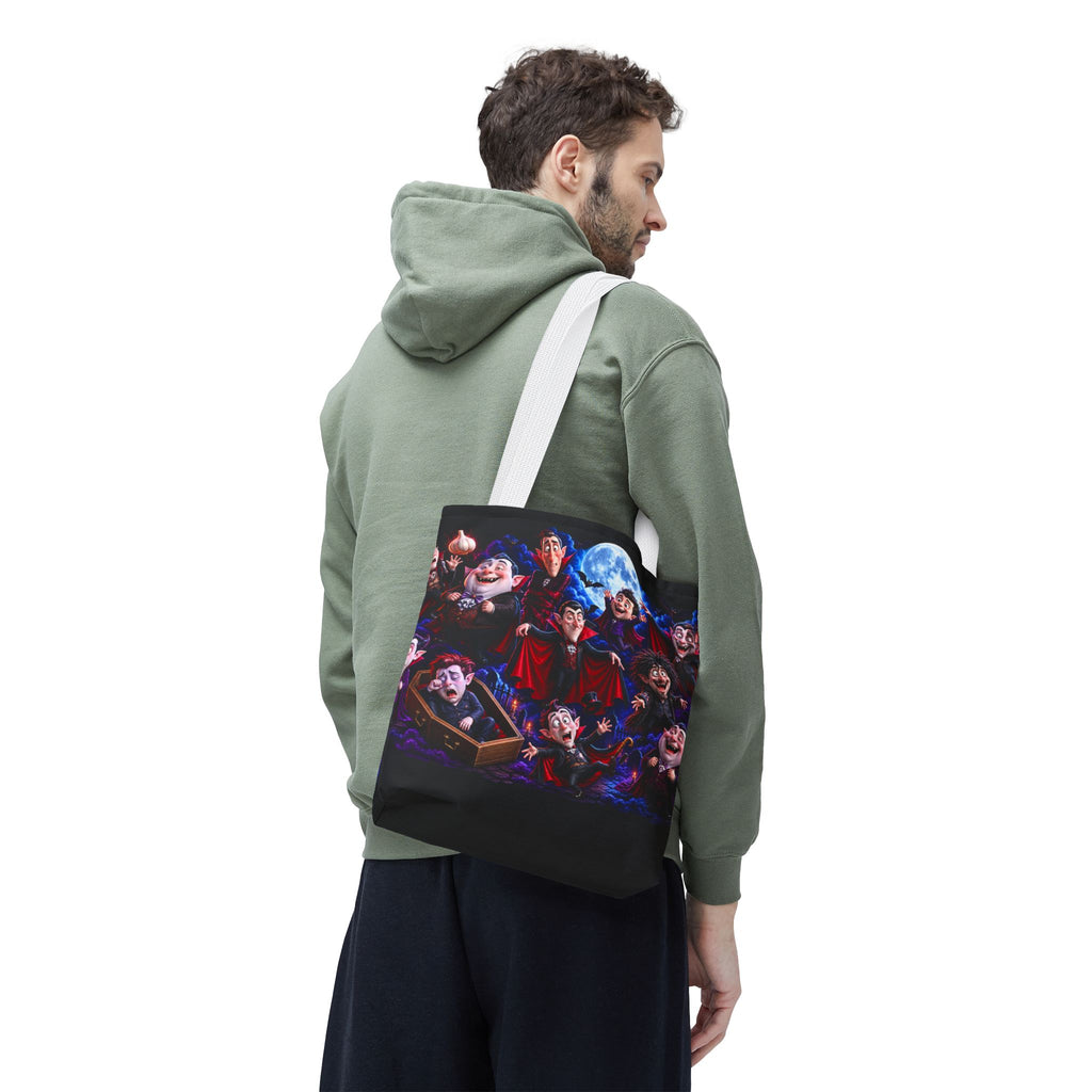 Vampire Night All-Over Print Tote Bag