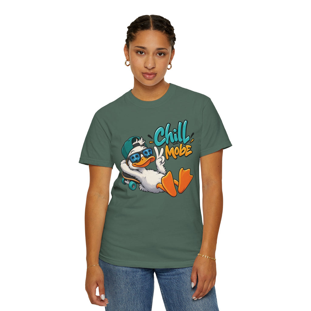 Chill Mode Duck Graphic T-Shirt | Festora Everyday