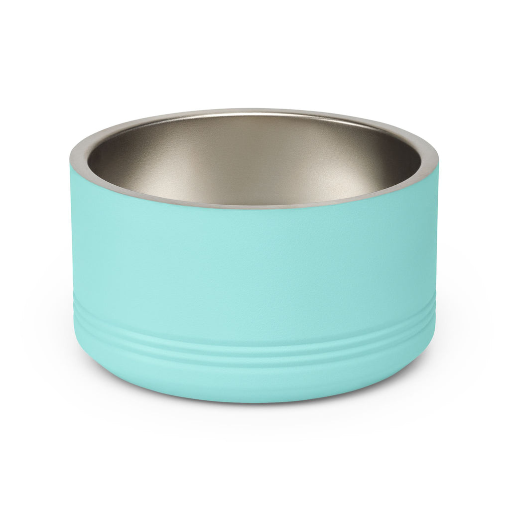Happy Tails Pet Bowl – 18oz Stainless Steel Dog & Cat Feeding Bowl
