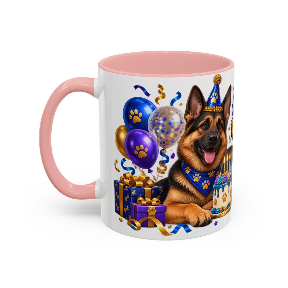 German Shepherd Birthday Mug – Another Year Bolder White Coffee Cup