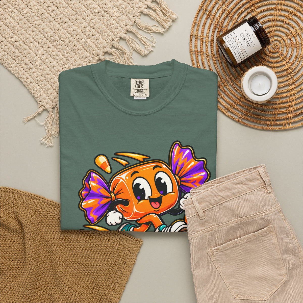 Too Sweet to Get Caught – Cute Halloween Candy T-Shirt