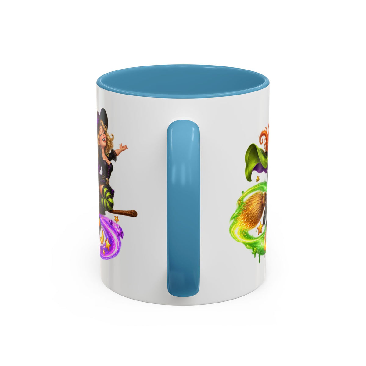 Witch Please I Fly First Class Halloween White Mug