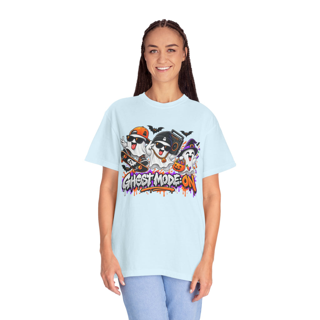 Ghost Mode: ON – Halloween Ghosts Graphic T-Shirt