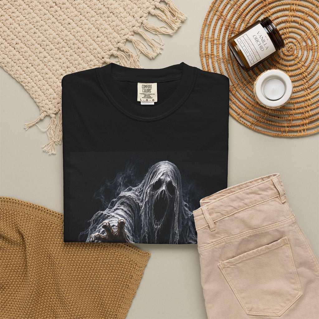 Ghostly Apparition T-Shirt — Haunted Spirit Graphic Tee