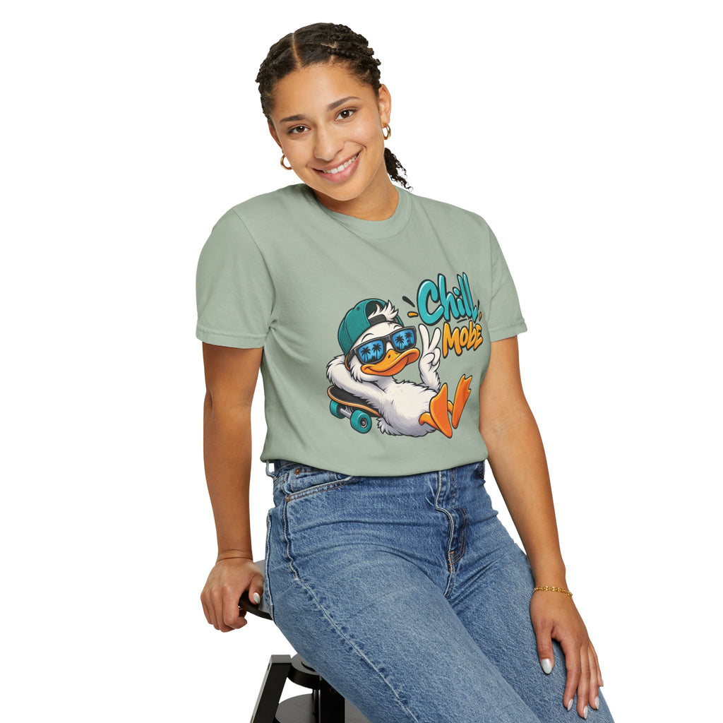Chill Mode Duck Graphic T-Shirt | Festora Everyday