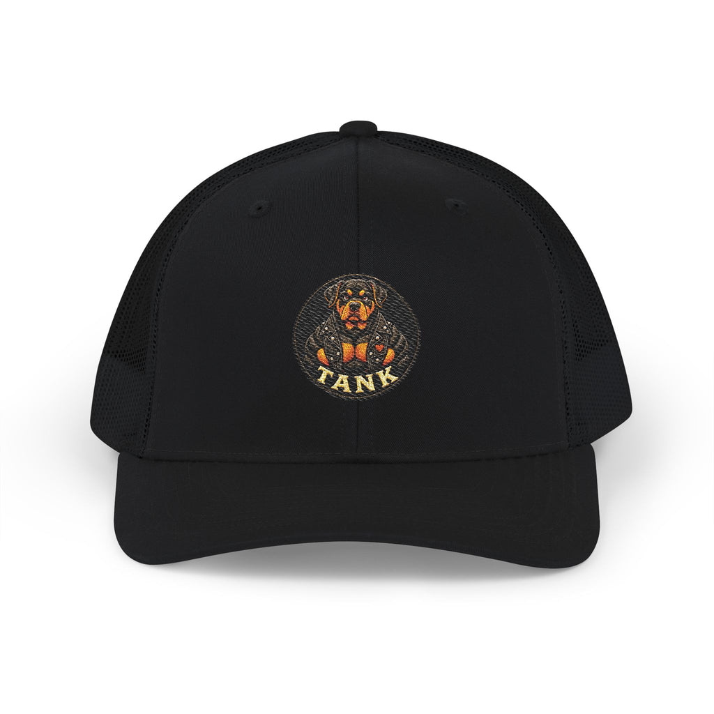 Tank the Rottweiler Embroidered Trucker Cap