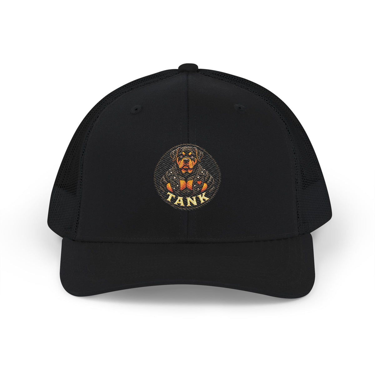 Tank the Rottweiler Embroidered Trucker Cap