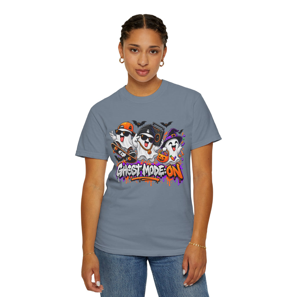 Ghost Mode: ON – Halloween Ghosts Graphic T-Shirt