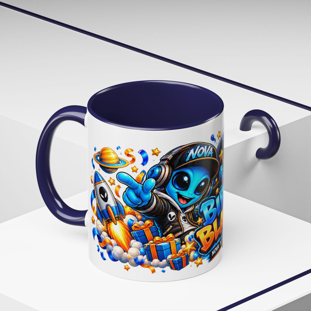 Festora Alien Birthday Mug – Birthday Blast Off Coffee Cup