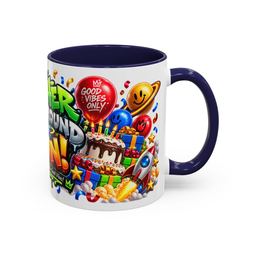 Festora Alien Birthday Mug – Another Trip Around the Sun Coffee Cup