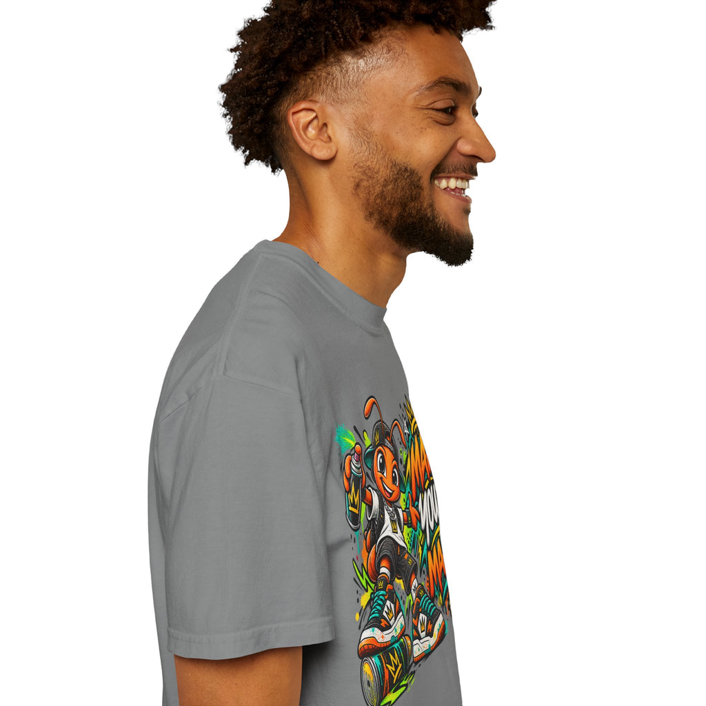 Make Your Mark  Graphic T-Shirt - Streetwear Ant Mascot Design