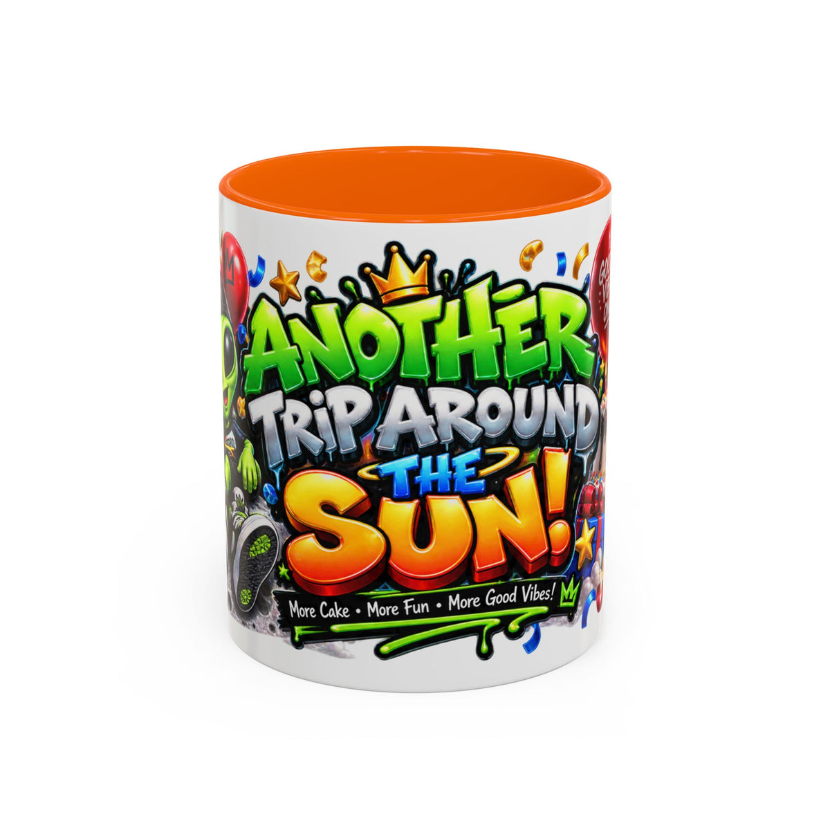 Festora Alien Birthday Mug – Another Trip Around the Sun Coffee Cup