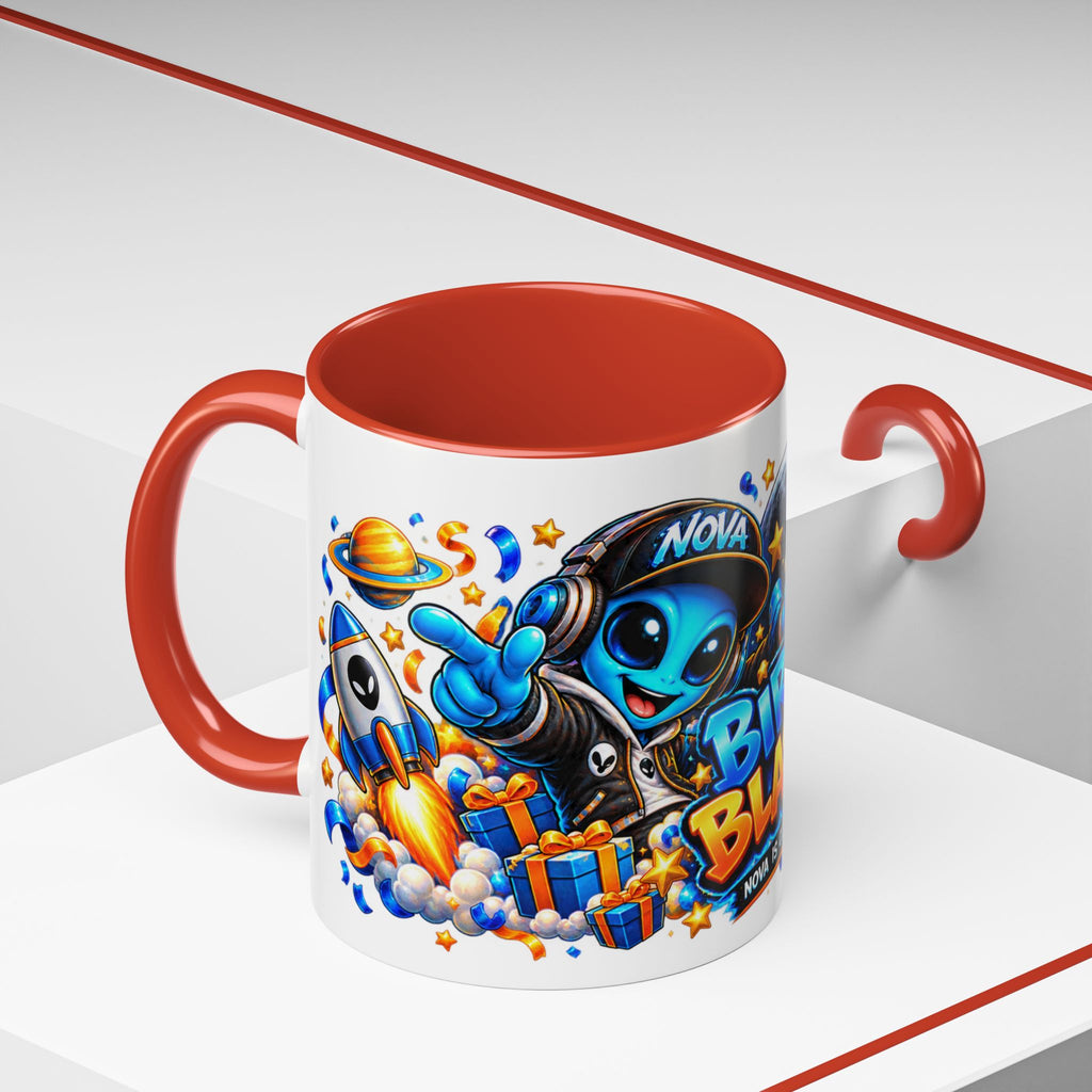 Festora Alien Birthday Mug – Birthday Blast Off Coffee Cup