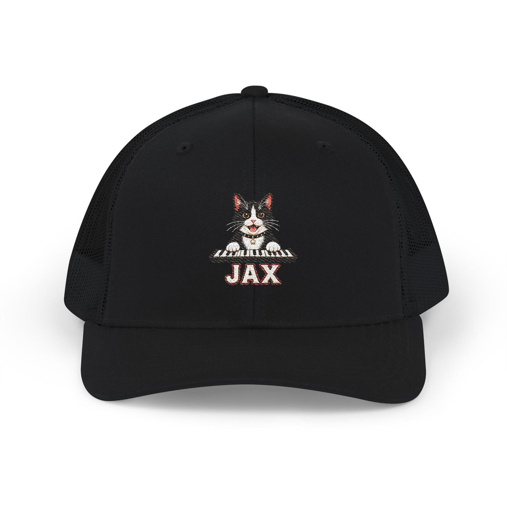Jax the Keyboard Cat Embroidered Trucker Cat