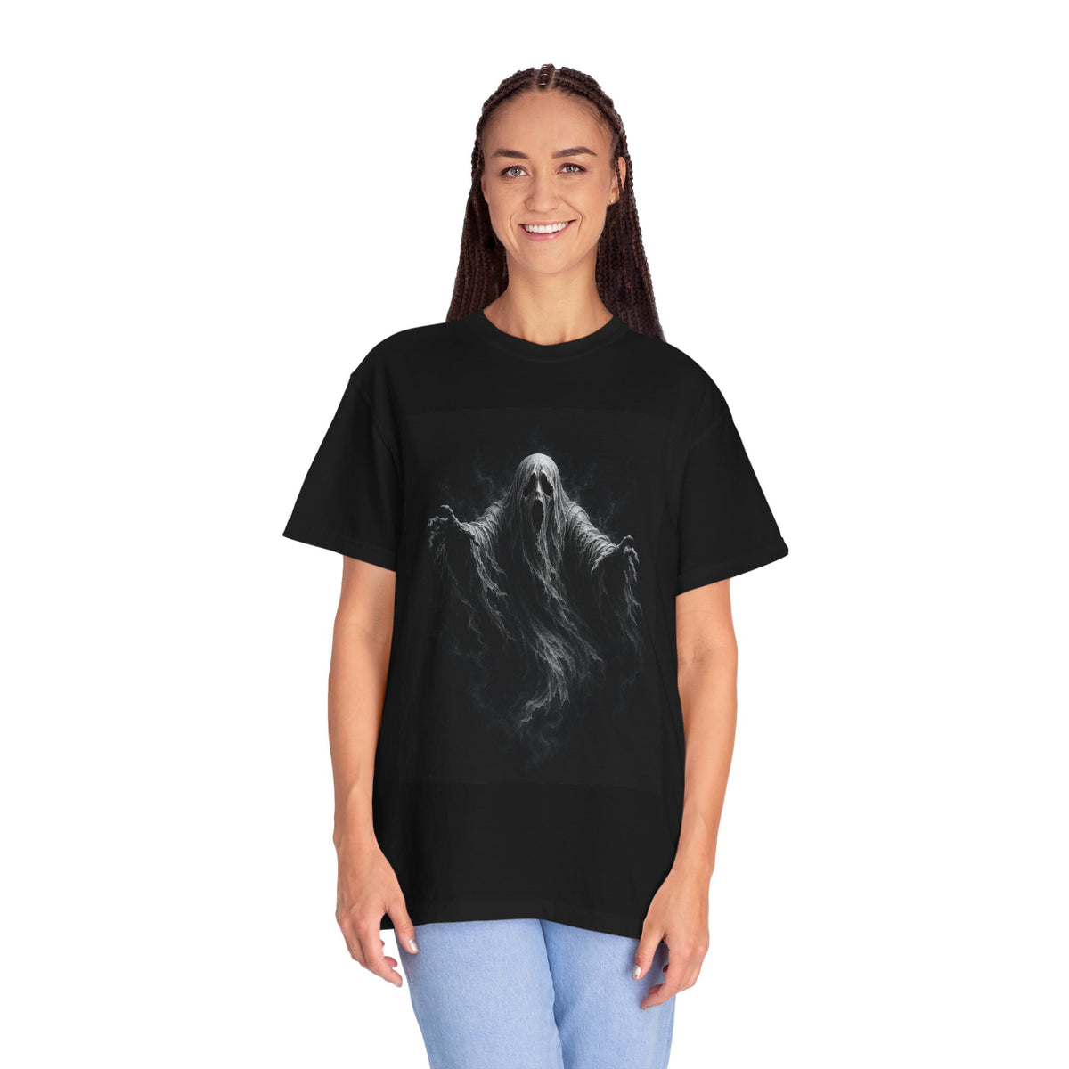 Ghostly Apparition T-Shirt — Haunted Spirit Graphic Tee